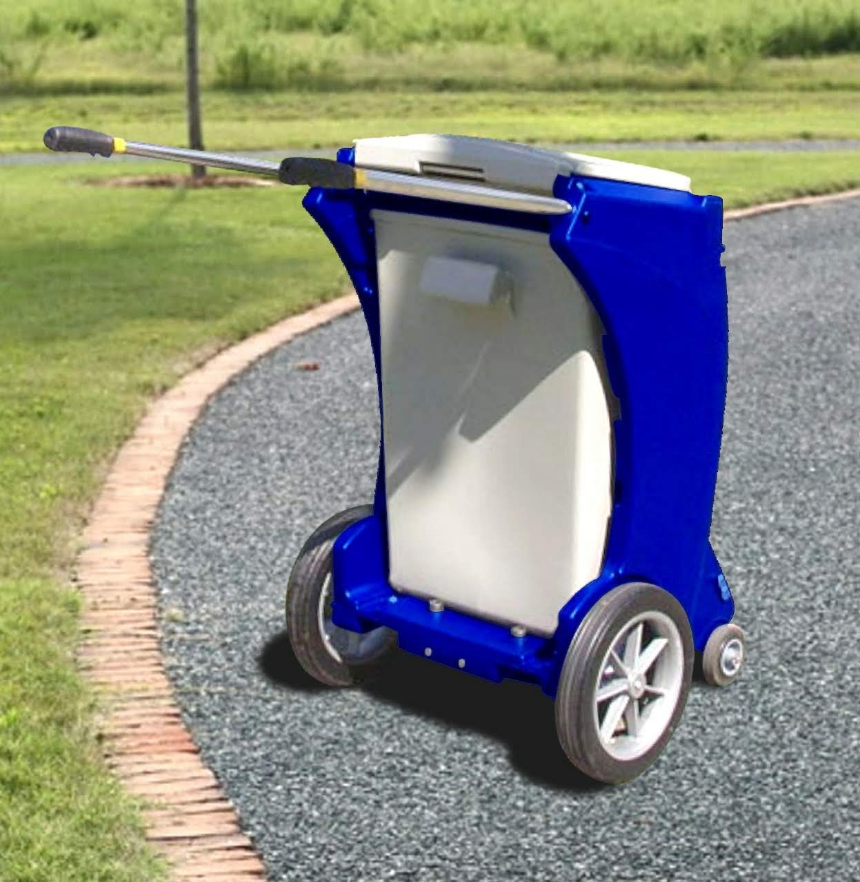 Green-fresh-waste-trolley